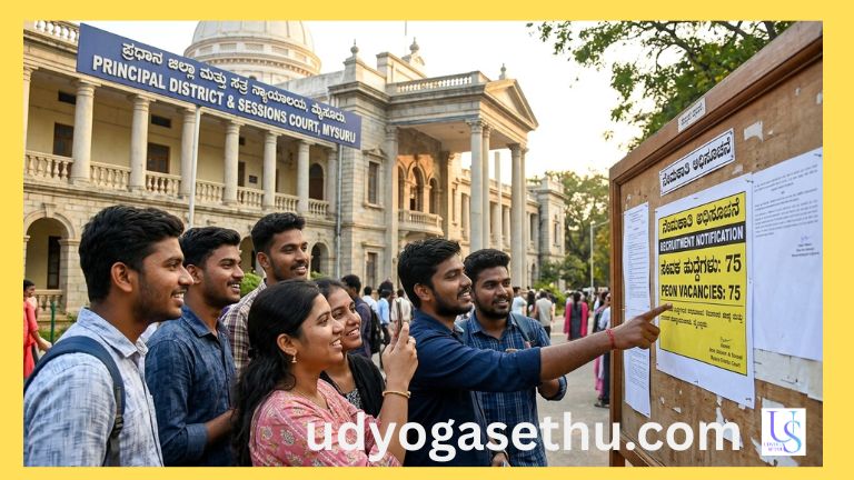 ಮೈಸೂರು ನ್ಯಾಯಾಲಯ ನೇಮಕಾತಿ 2026
