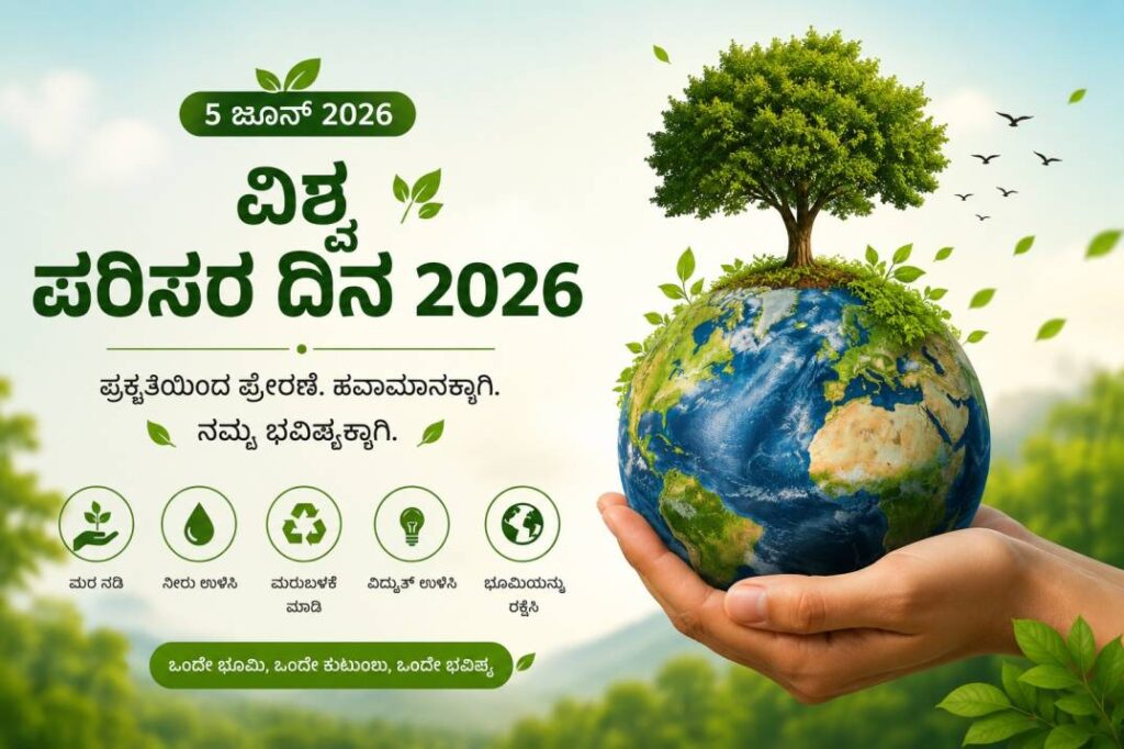 ವಿಶ್ವ ಪರಿಸರ ದಿನ 2026